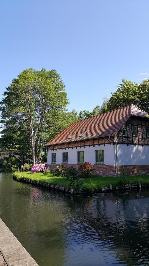 "Spreehof" Apartmenthaus In Lehde Lubbenau Bagian luar foto