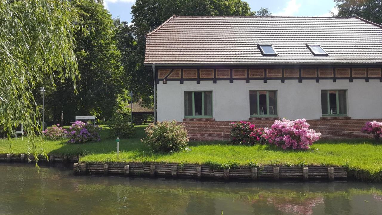 "Spreehof" Apartmenthaus In Lehde Lubbenau Bagian luar foto